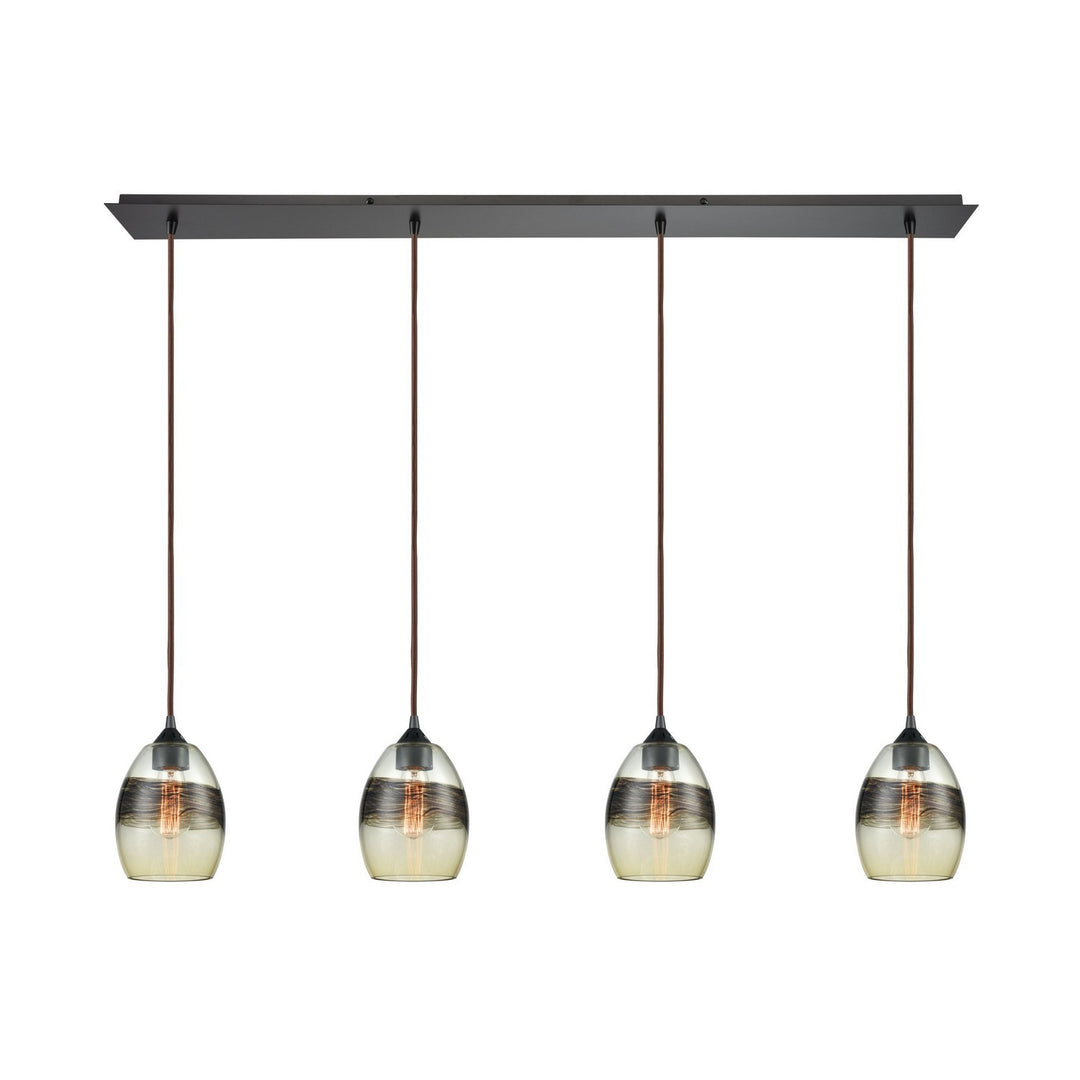 Elk Whisp 25122/4LP Pendant Light - Oil Rubbed Bronze