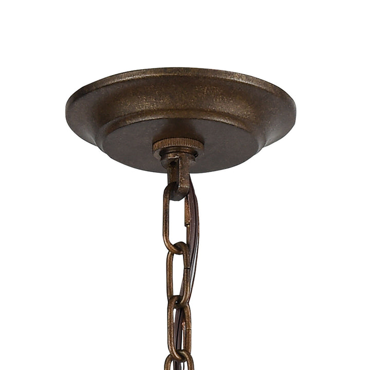Elk Armand 31089/9 Chandelier Light - Weathered Bronze