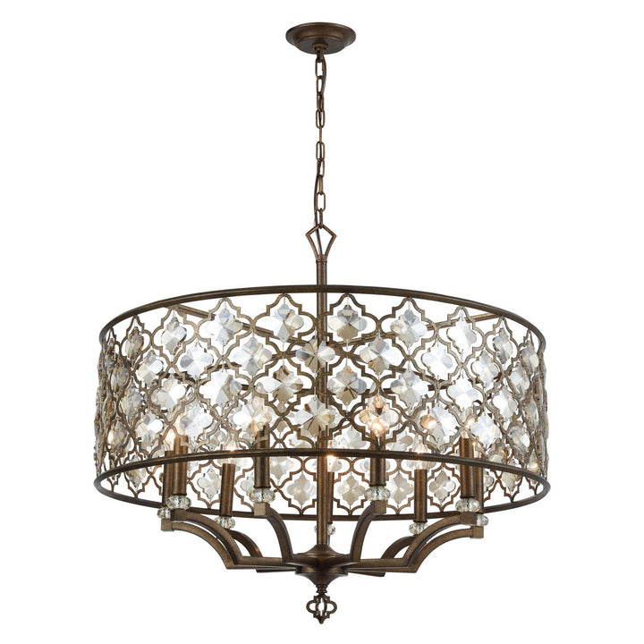 Elk Armand 31089/9 Chandelier Light - Weathered Bronze