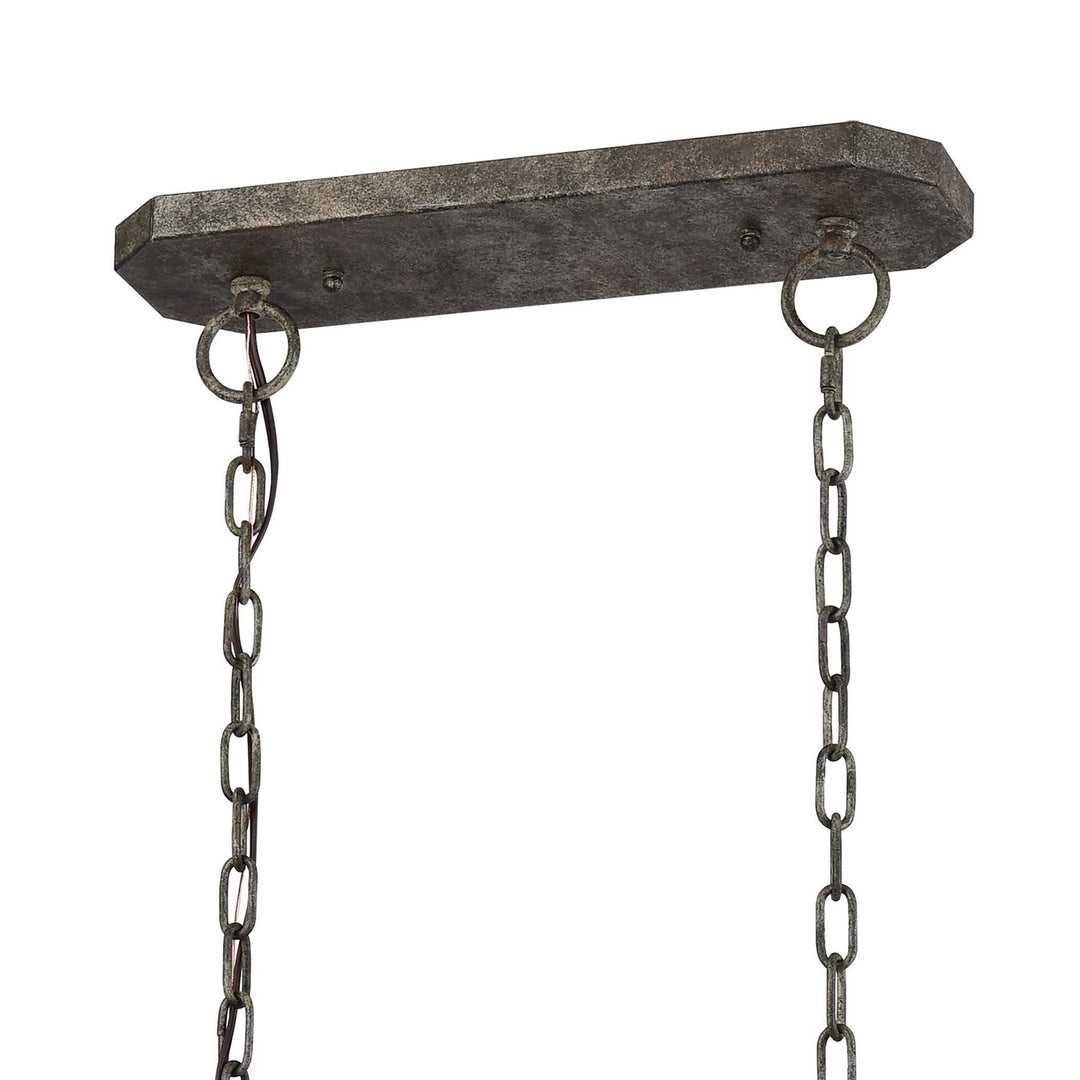 Elk Summerton 33192/6 Pendant Light - Washed Gray