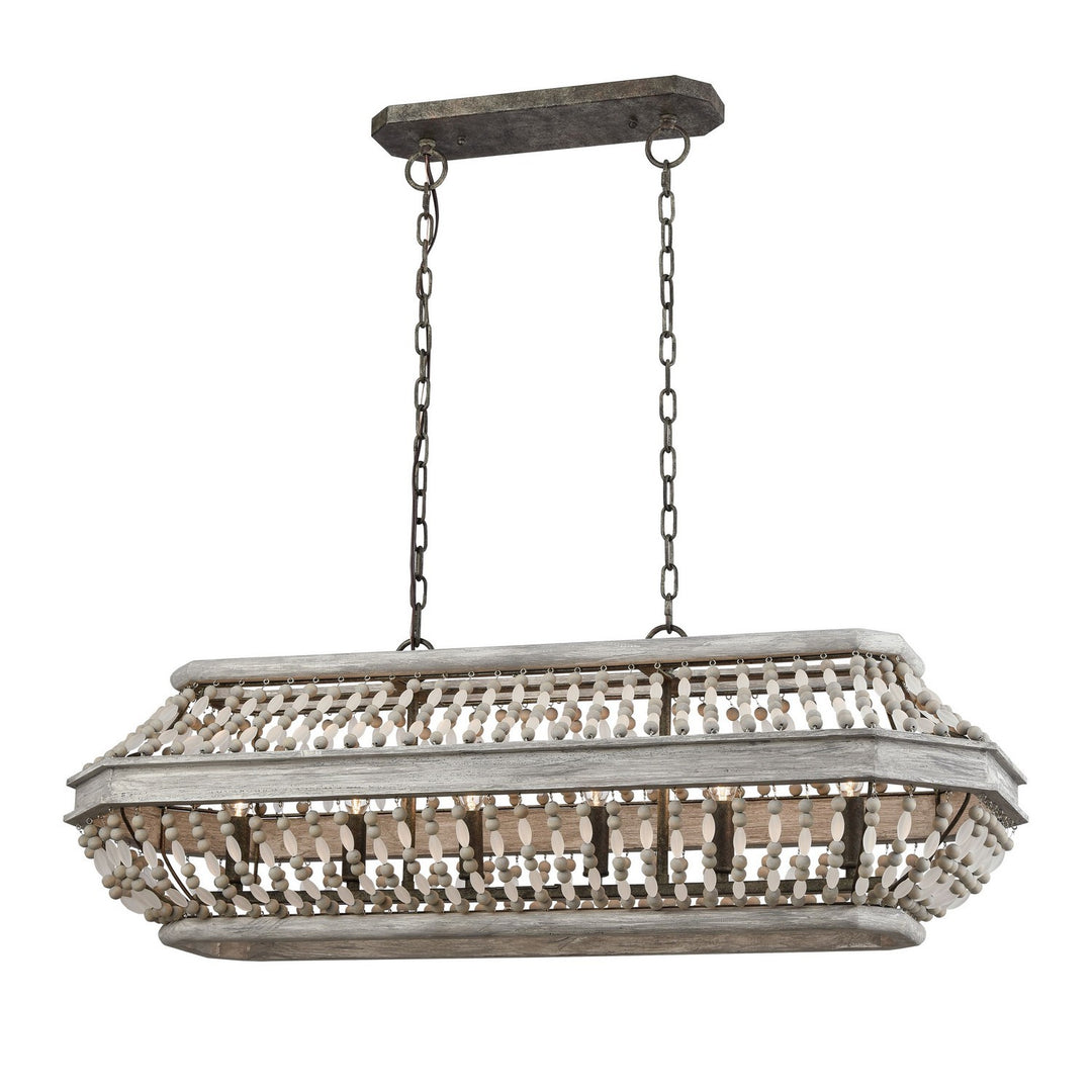 Elk Summerton 33192/6 Pendant Light - Washed Gray
