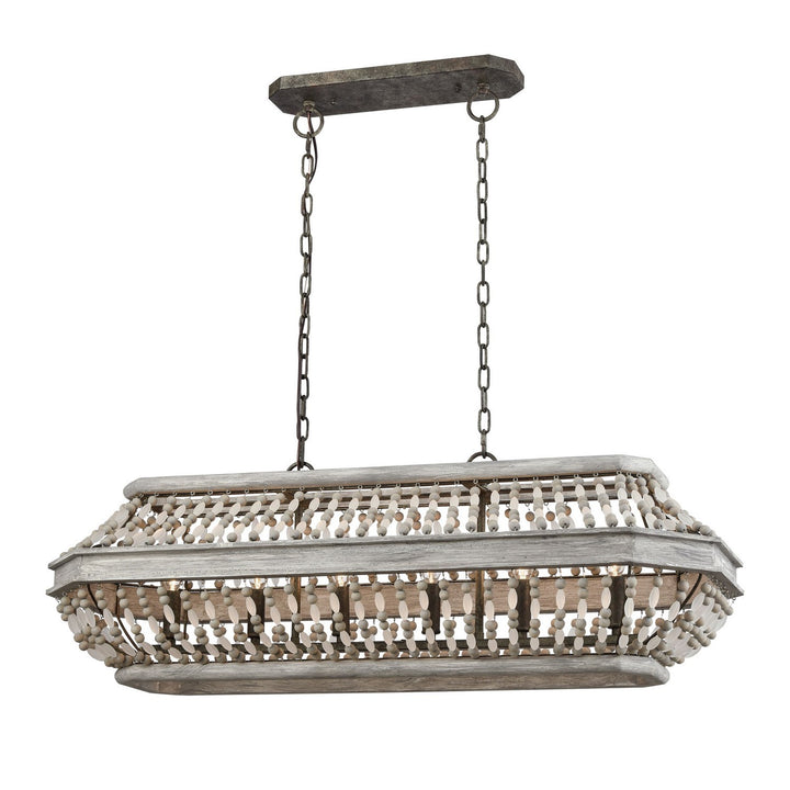 Elk Summerton 33192/6 Pendant Light - Washed Gray