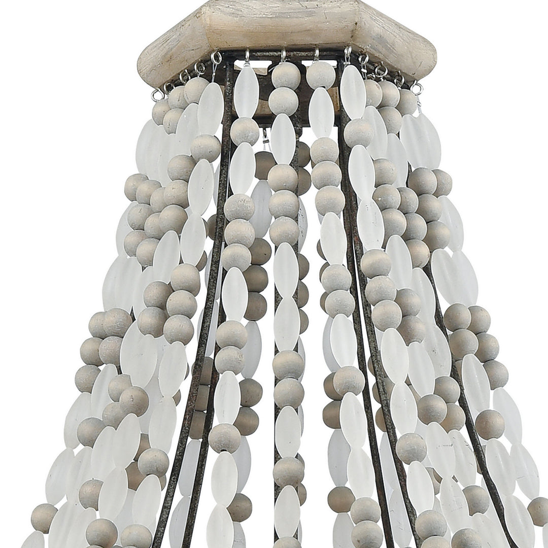 Elk Summerton 33193/4 Chandelier Light - Washed Gray