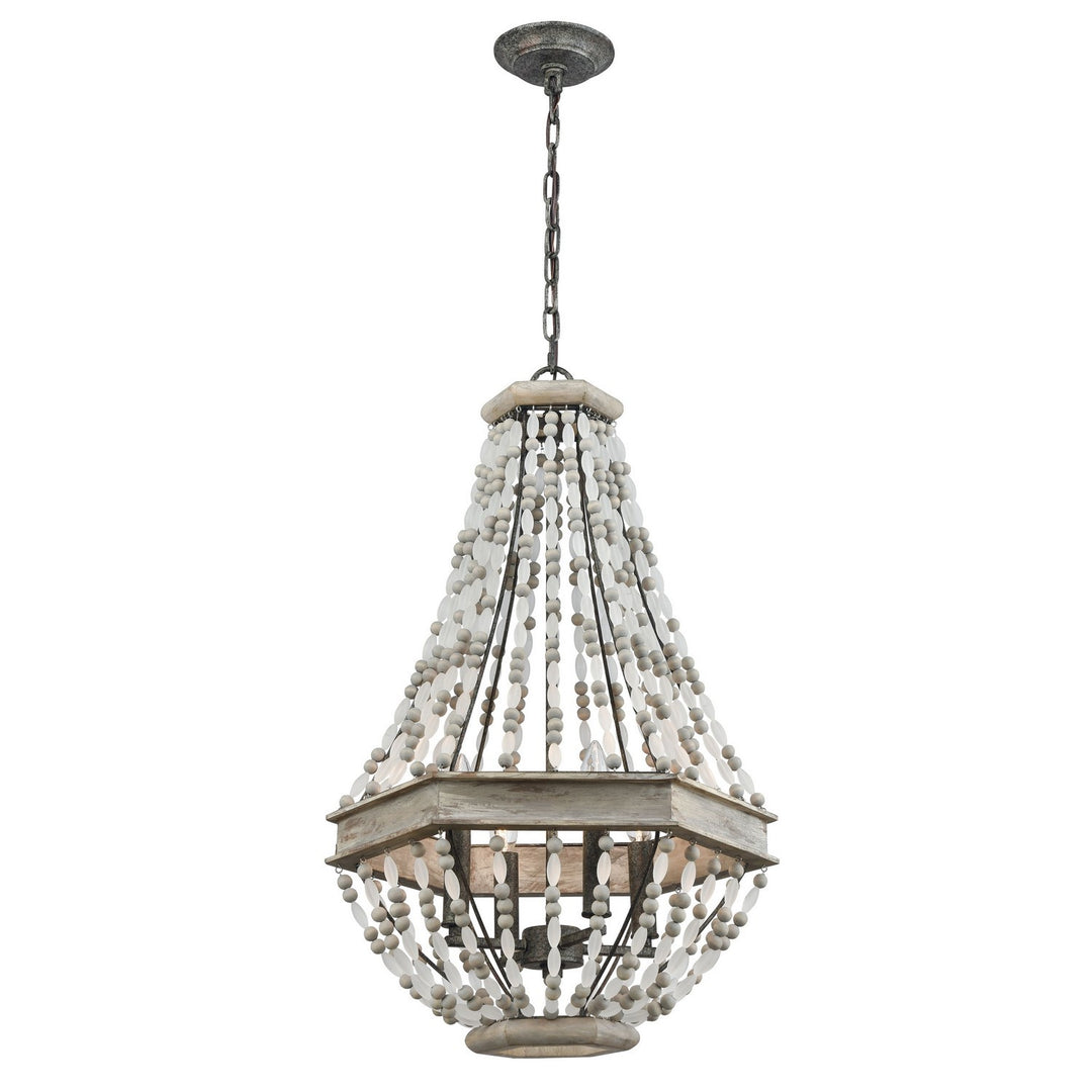 Elk Summerton 33193/4 Chandelier Light - Washed Gray