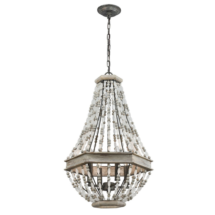 Elk Summerton 33193/4 Chandelier Light - Washed Gray