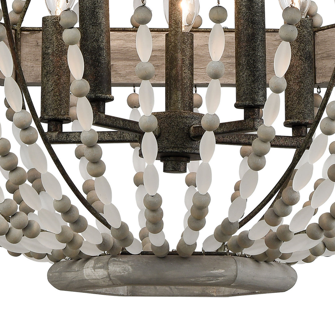 Elk Summerton 33194/5 Chandelier Light - Washed Gray