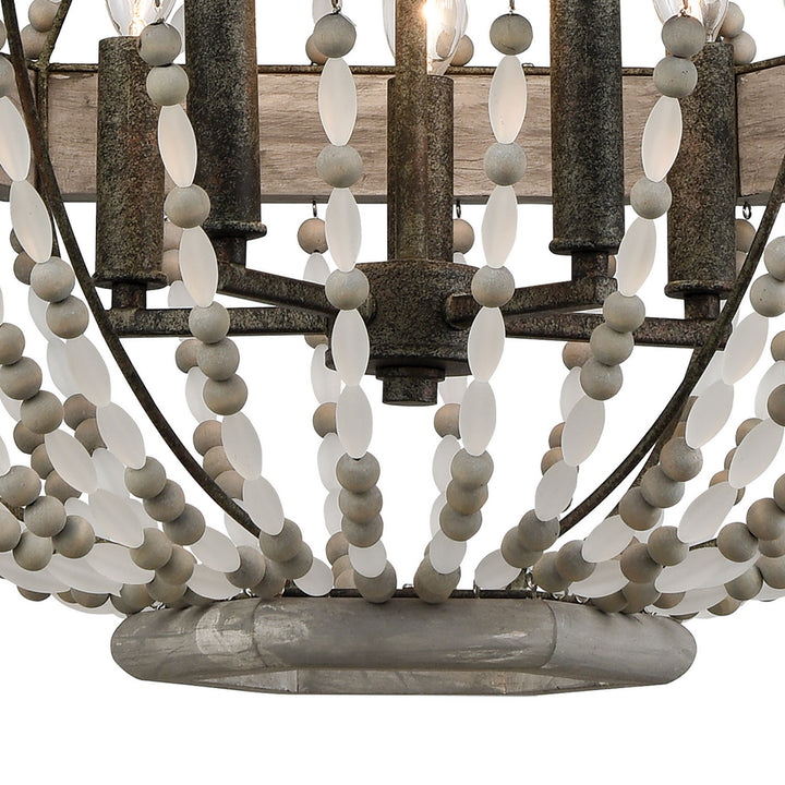 Elk Summerton 33194/5 Chandelier Light - Washed Gray