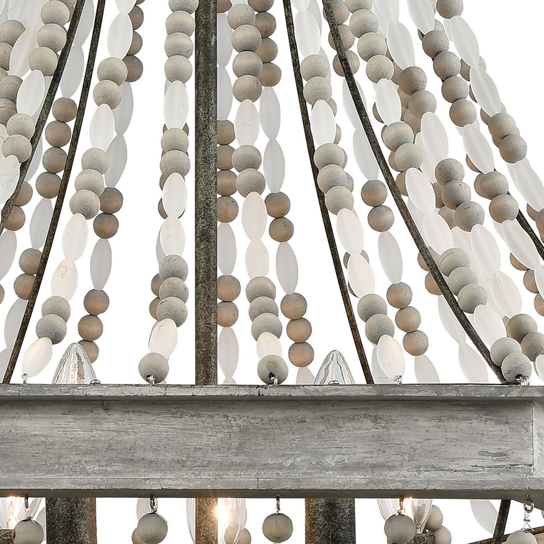Elk Summerton 33194/5 Chandelier Light - Washed Gray