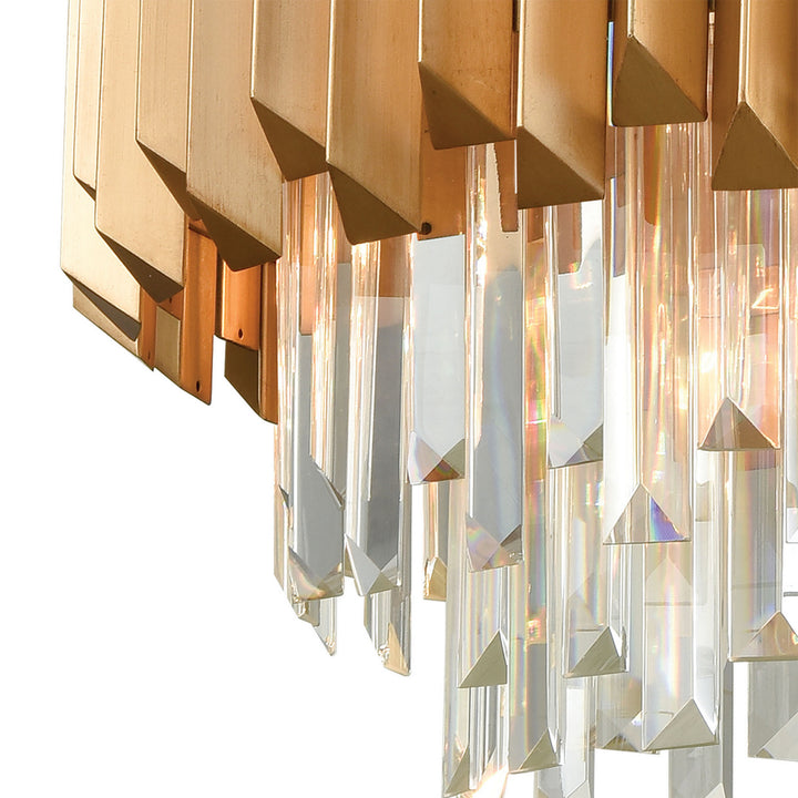Elk Seneca Falls 33215/6 Chandelier Light - Matte Gold