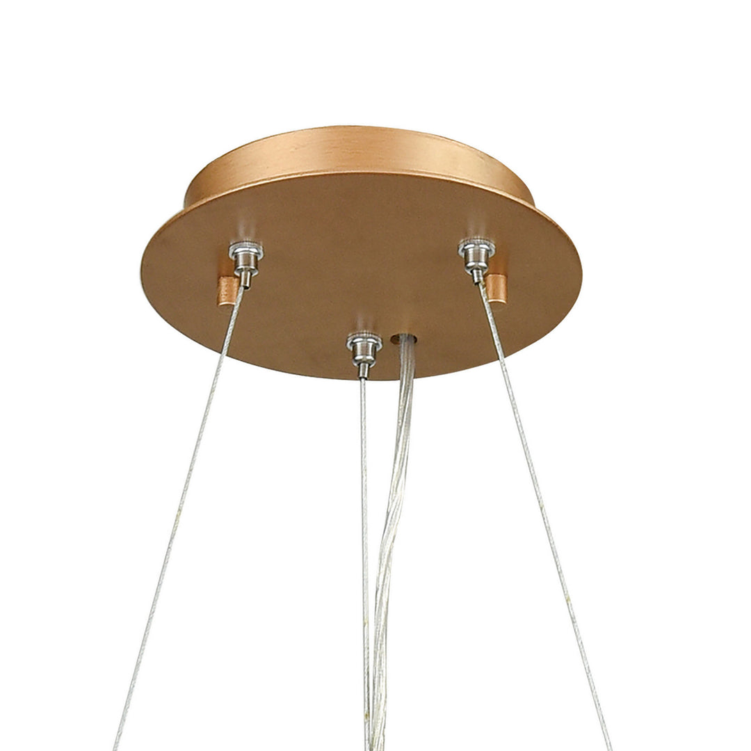 Elk Seneca Falls 33215/6 Chandelier Light - Matte Gold