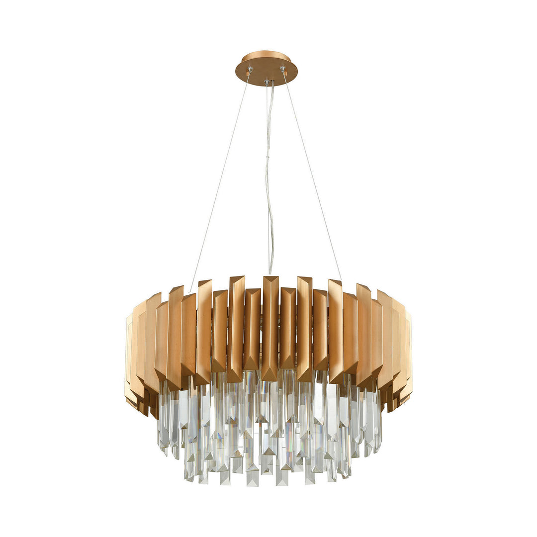 Elk Seneca Falls 33215/6 Chandelier Light - Matte Gold