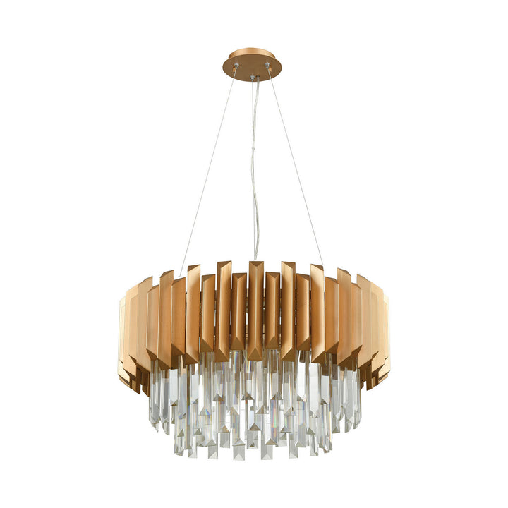 Elk Seneca Falls 33215/6 Chandelier Light - Matte Gold