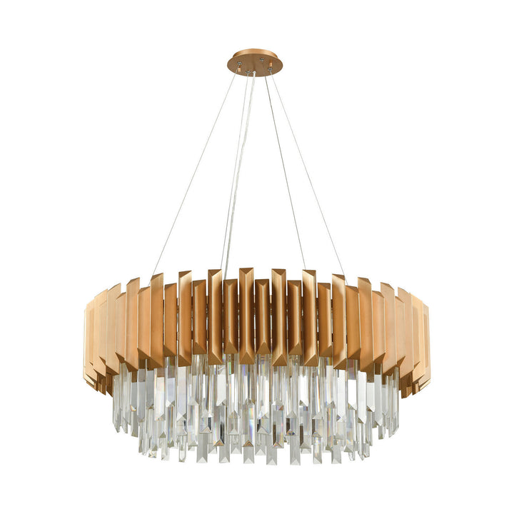 Elk Seneca Falls 33216/8 Chandelier Light - Matte Gold