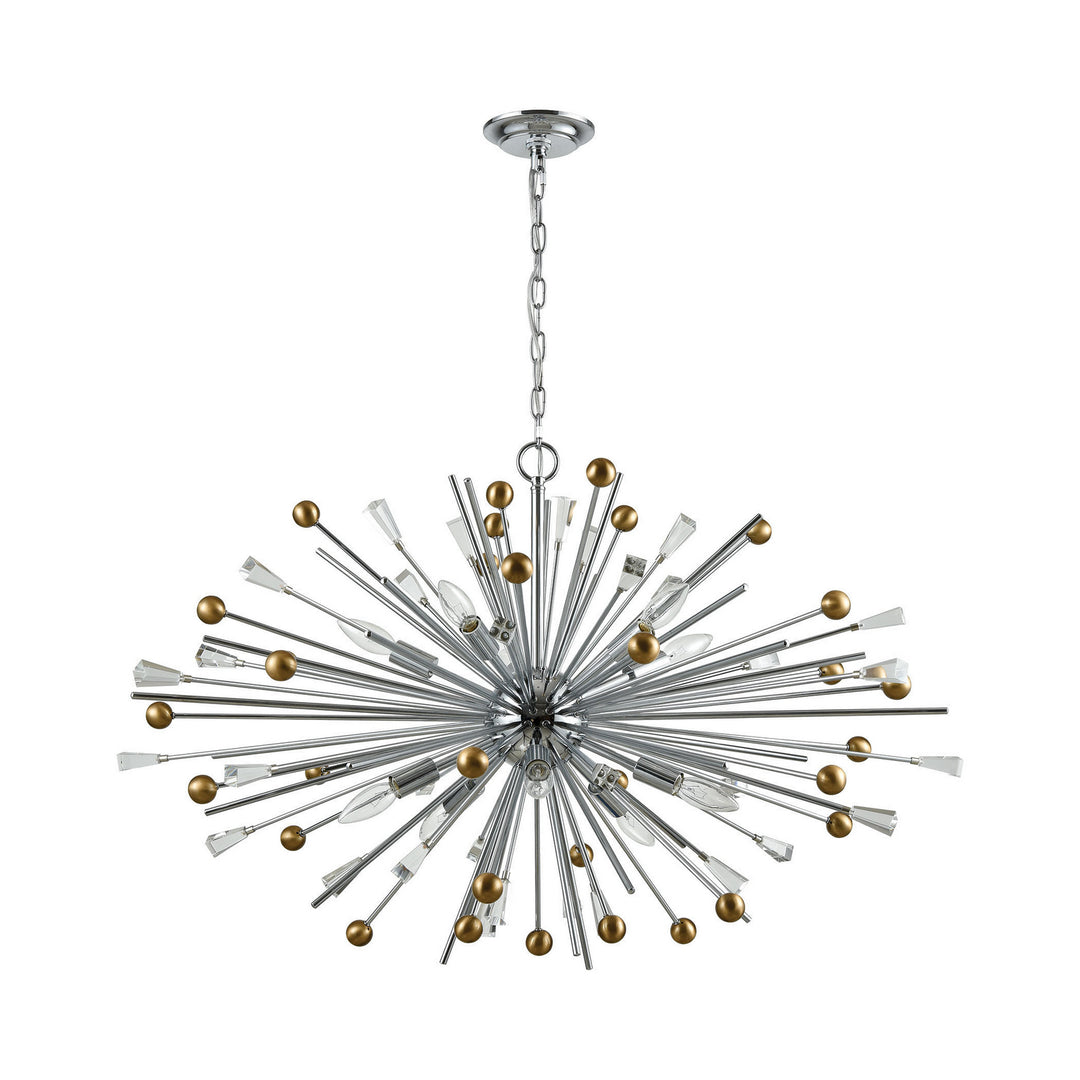 Elk Williston 33254/10 Chandelier Light - Polished Chrome