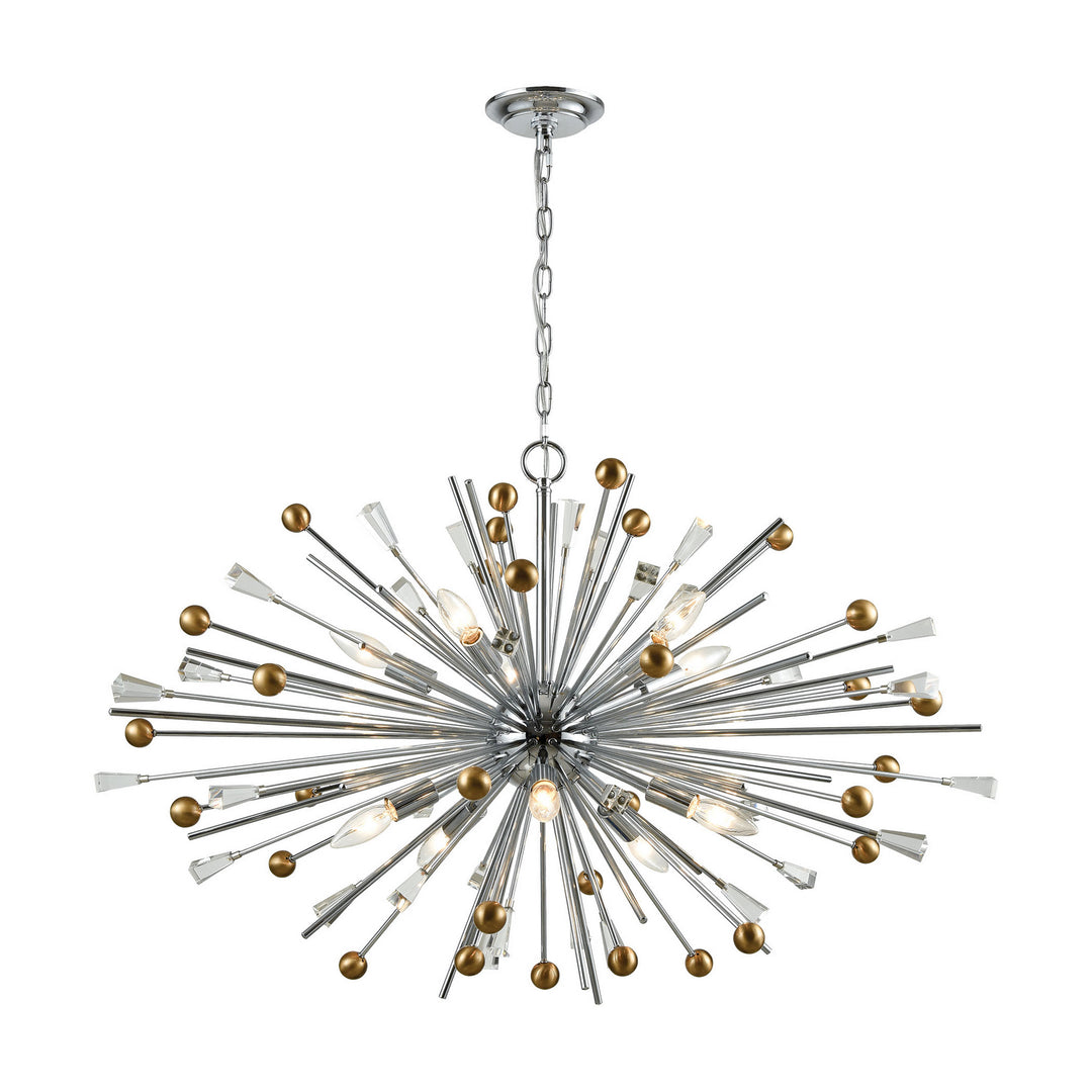 Elk Williston 33254/10 Chandelier Light - Polished Chrome