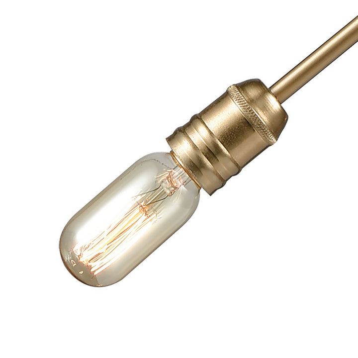 Elk Delphine 46240/6 Chandelier Light - Satin Brass