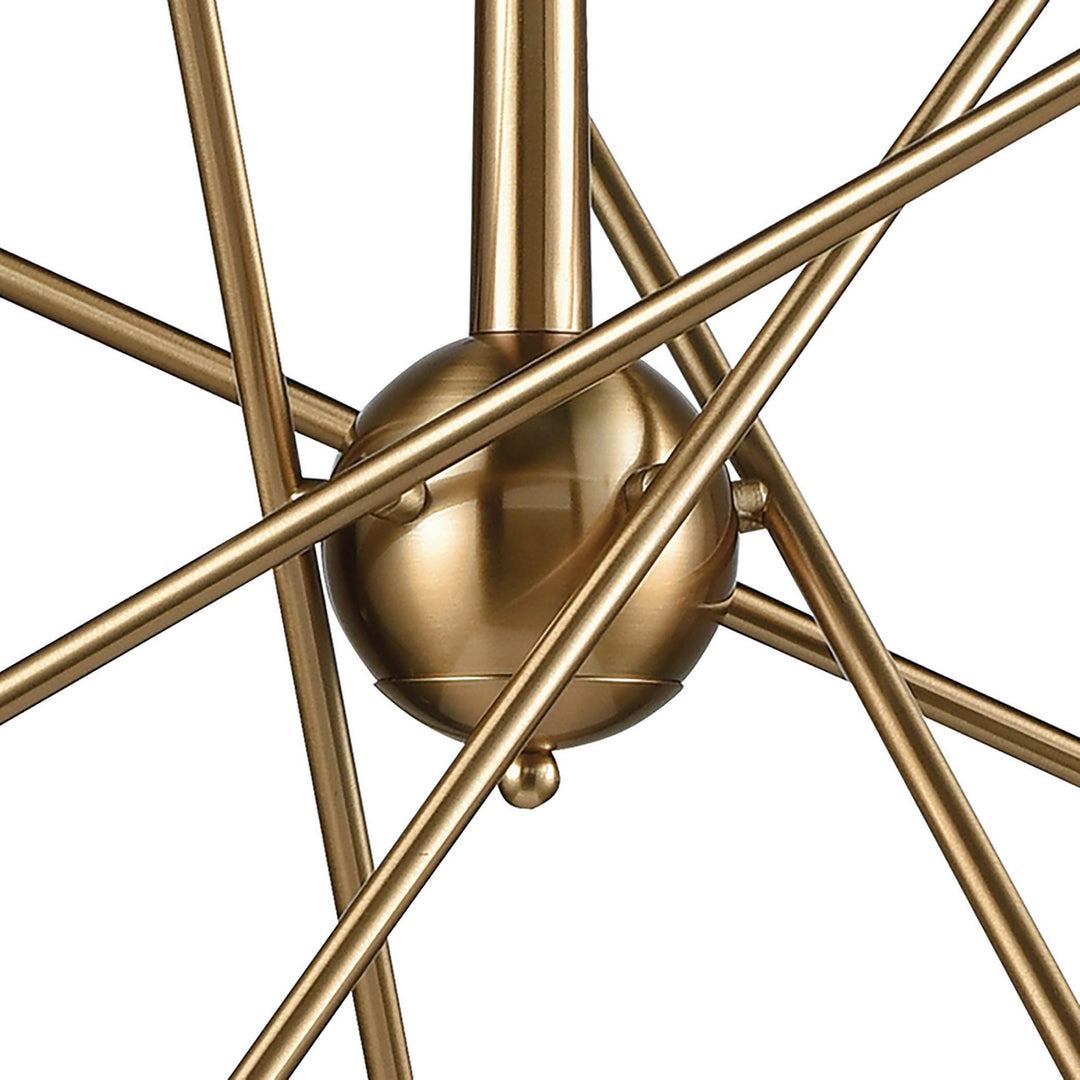 Elk Delphine 46241/10 Chandelier Light - Satin Brass