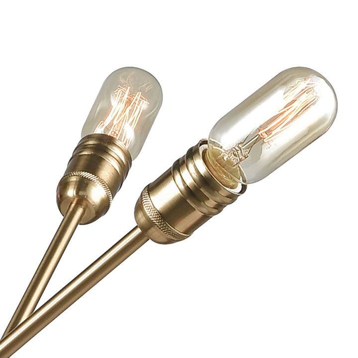 Elk Delphine 46242/14 Chandelier Light - Satin Brass