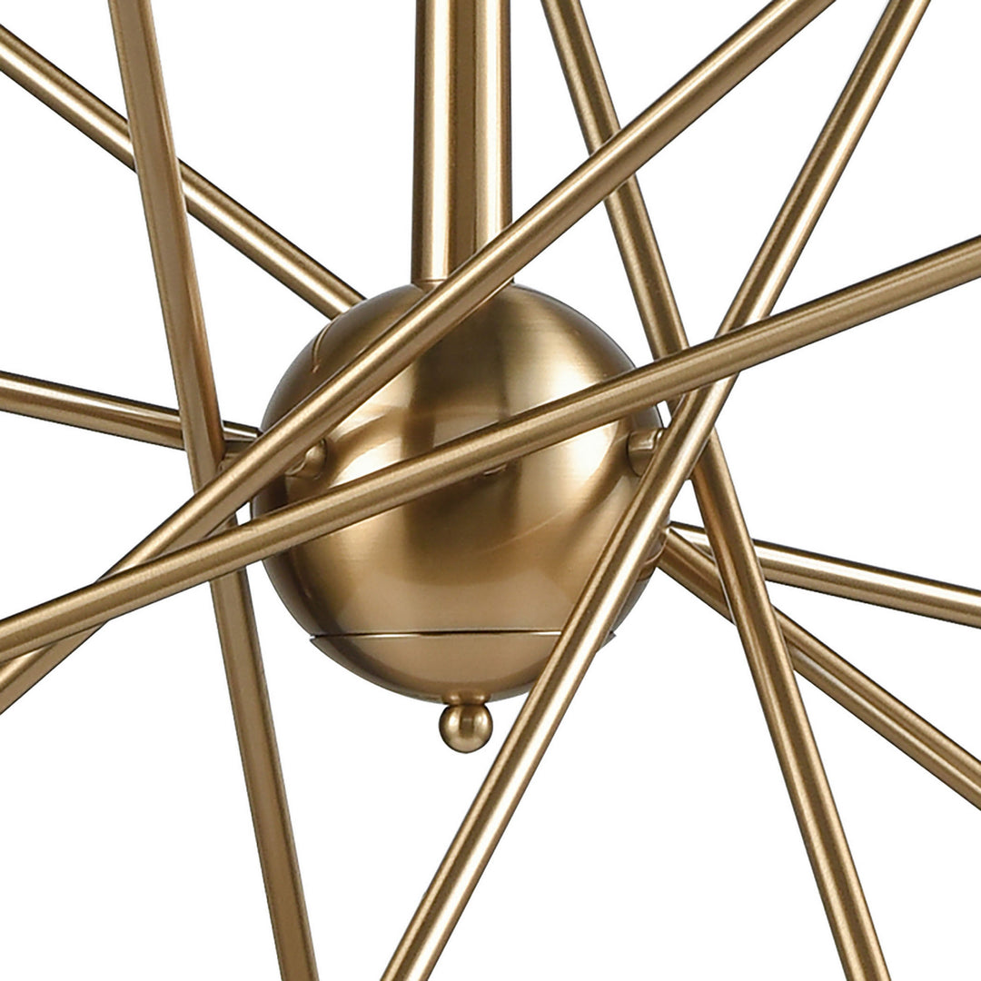 Elk Delphine 46242/14 Chandelier Light - Satin Brass