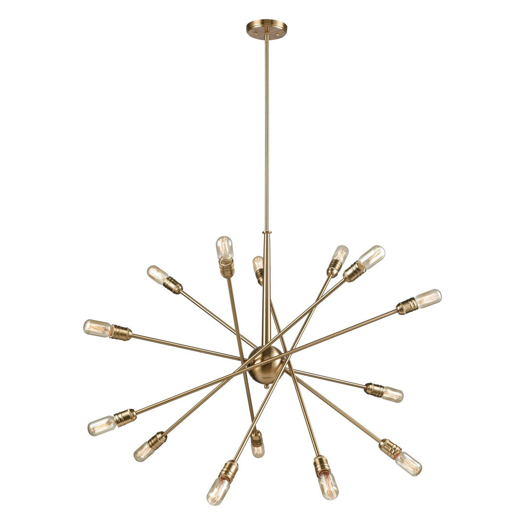 Elk Delphine 46242/14 Chandelier Light - Satin Brass