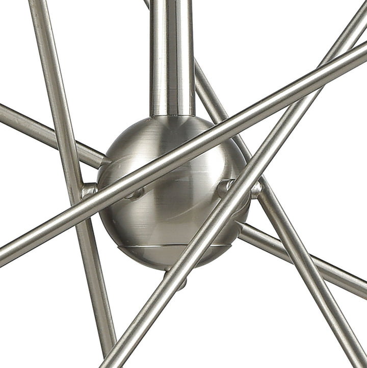 Elk Delphine 46261/10 Chandelier Light - Satin Nickel