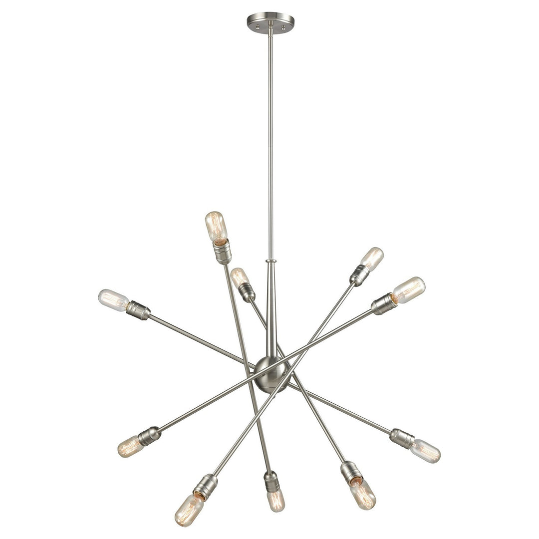 Elk Delphine 46261/10 Chandelier Light - Satin Nickel