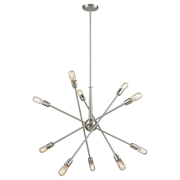 Elk Delphine 46261/10 Chandelier Light - Satin Nickel
