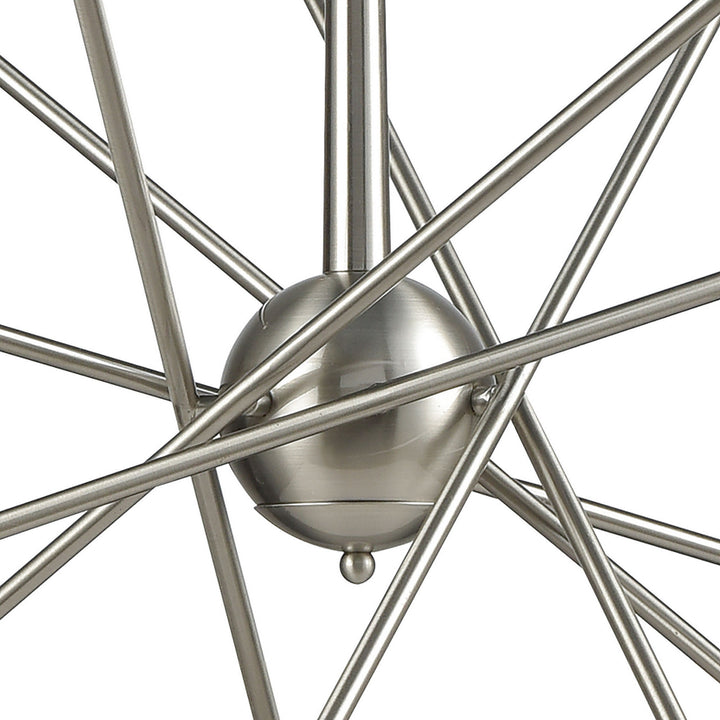 Elk Delphine 46262/14 Chandelier Light - Satin Nickel