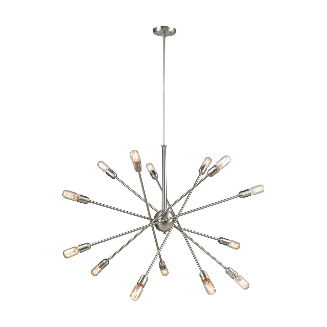 Elk Delphine 46262/14 Chandelier Light - Satin Nickel