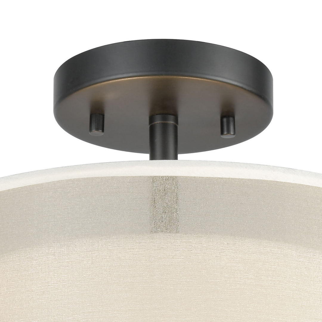 Elk Ashland 46266/2 Ceiling Light - Matte Black