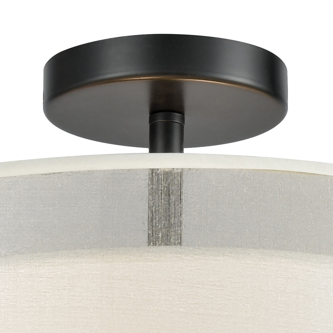 Elk Ashland 46267/2 Ceiling Light - Matte Black