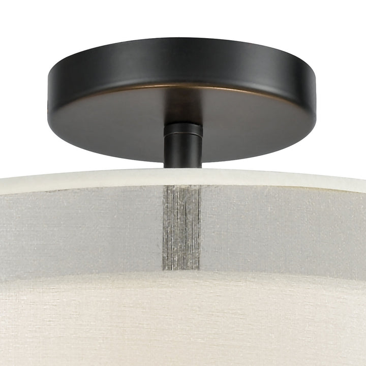 Elk Ashland 46267/2 Ceiling Light - Matte Black