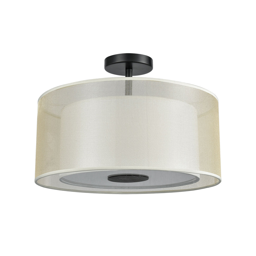 Elk Ashland 46267/2 Ceiling Light - Matte Black