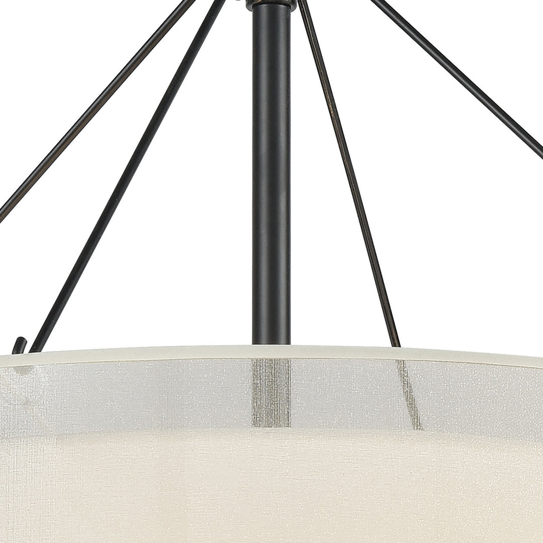 Elk Ashland 46268/5 Chandelier Light - Matte Black