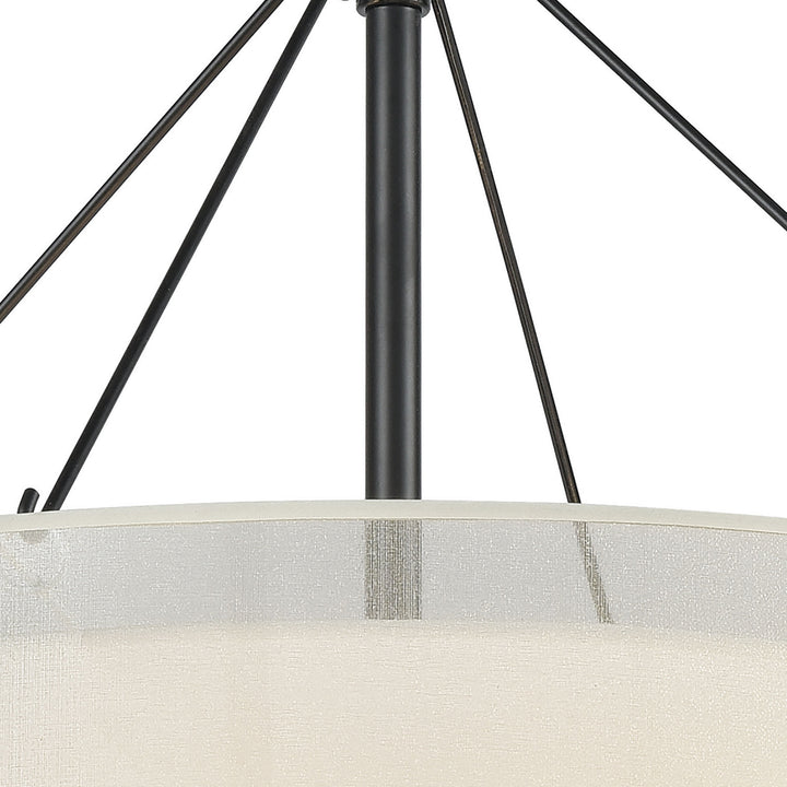 Elk Ashland 46268/5 Chandelier Light - Matte Black