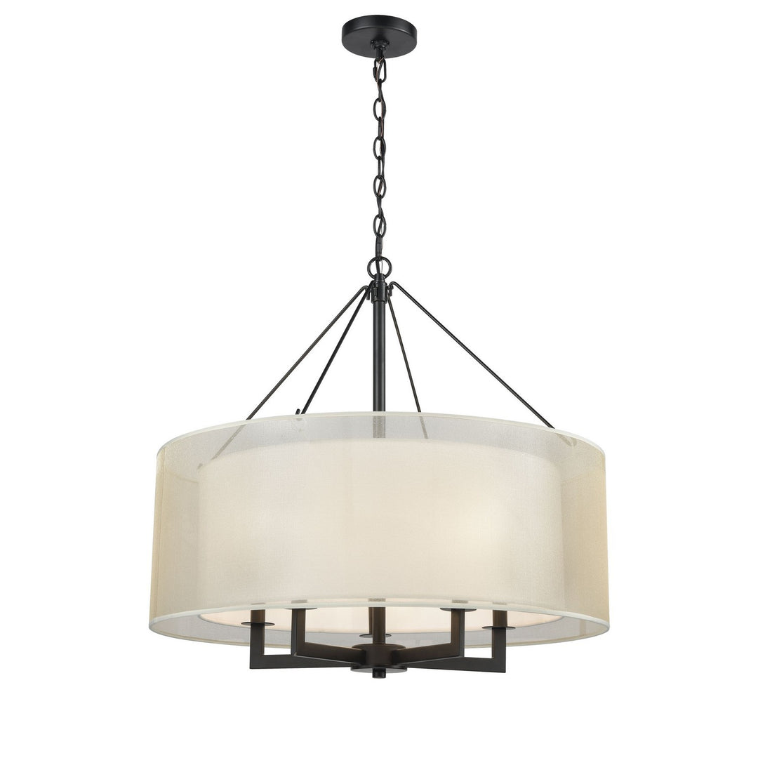 Elk Ashland 46268/5 Chandelier Light - Matte Black