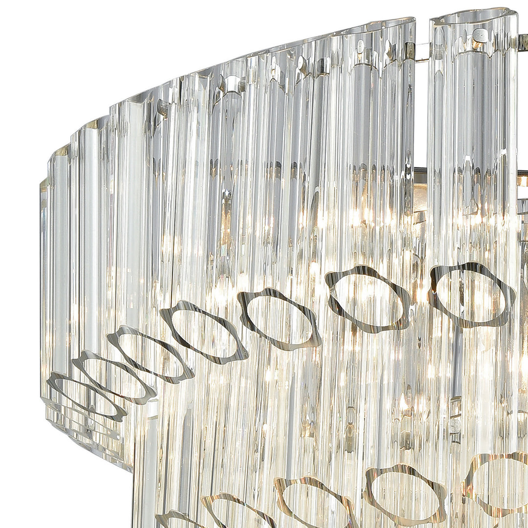 Elk Carrington 46313/7 Chandelier Light - Polished Chrome