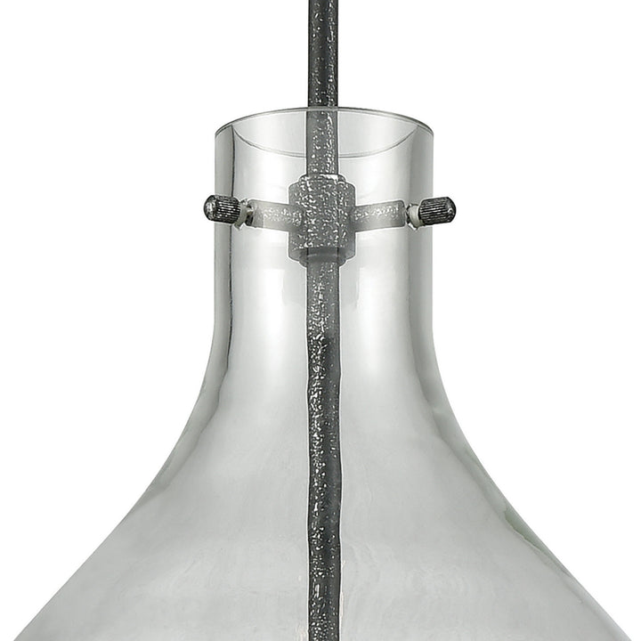 Elk Sunderland 56640/1 Pendant Light - Silvered Graphite