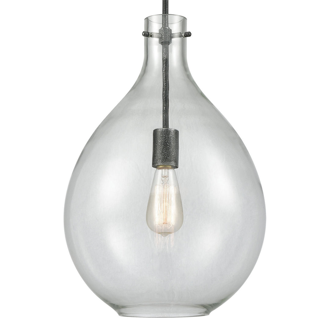 Elk Sunderland 56640/1 Pendant Light - Silvered Graphite