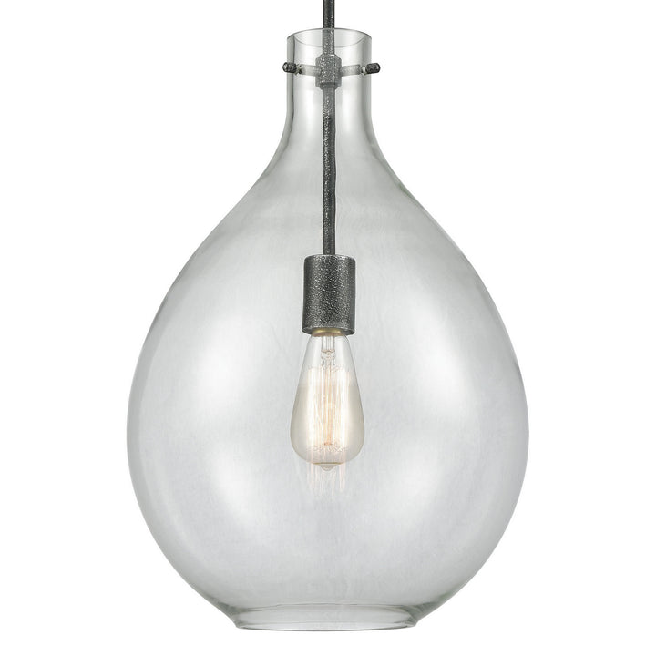 Elk Sunderland 56640/1 Pendant Light - Silvered Graphite
