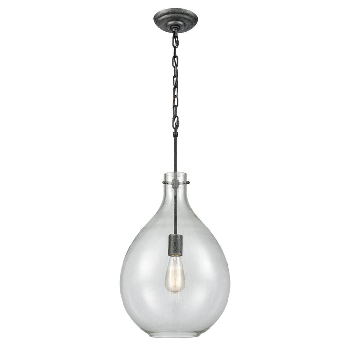 Elk Sunderland 56640/1 Pendant Light - Silvered Graphite