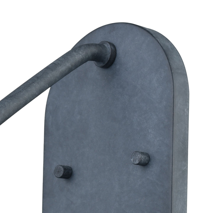 Elk Lighting 57162/1  Vinton Station Outdoor Aged Zinc