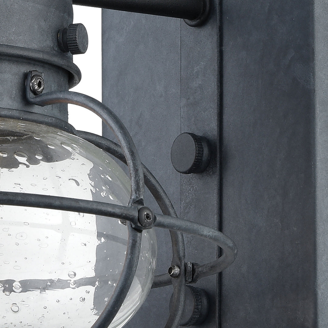 Elk Lighting 57170/1  Onion Outdoor Aged Zinc