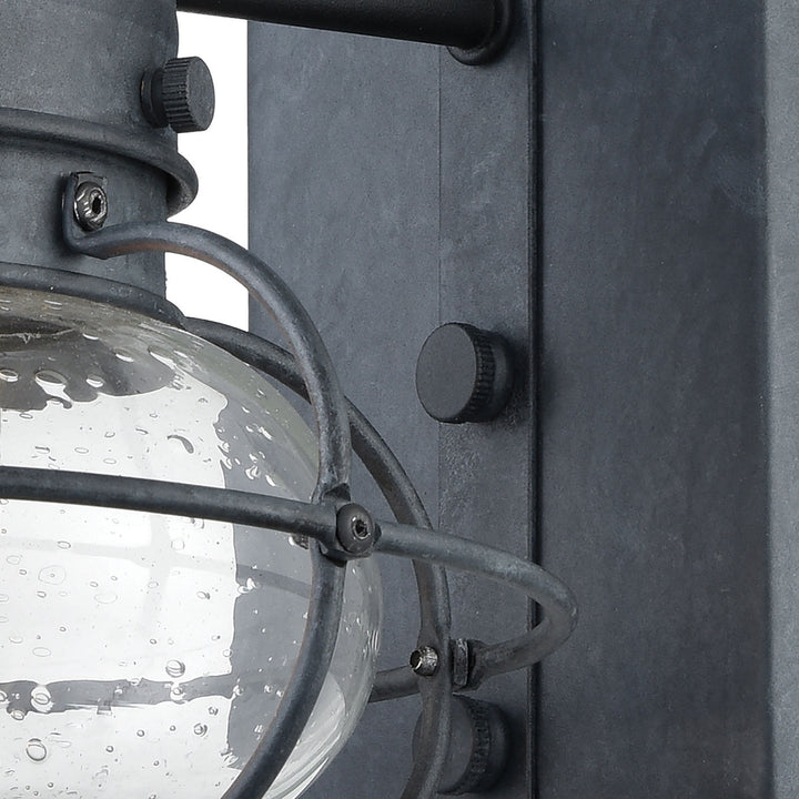 Elk Lighting 57170/1  Onion Outdoor Aged Zinc