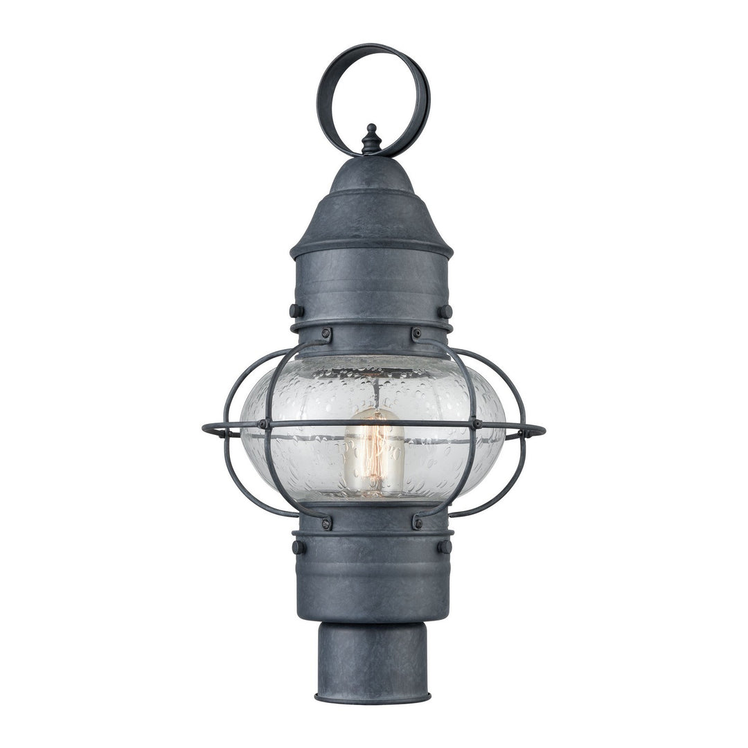 Elk Lighting 57172/1  Onion Outdoor Aged Zinc