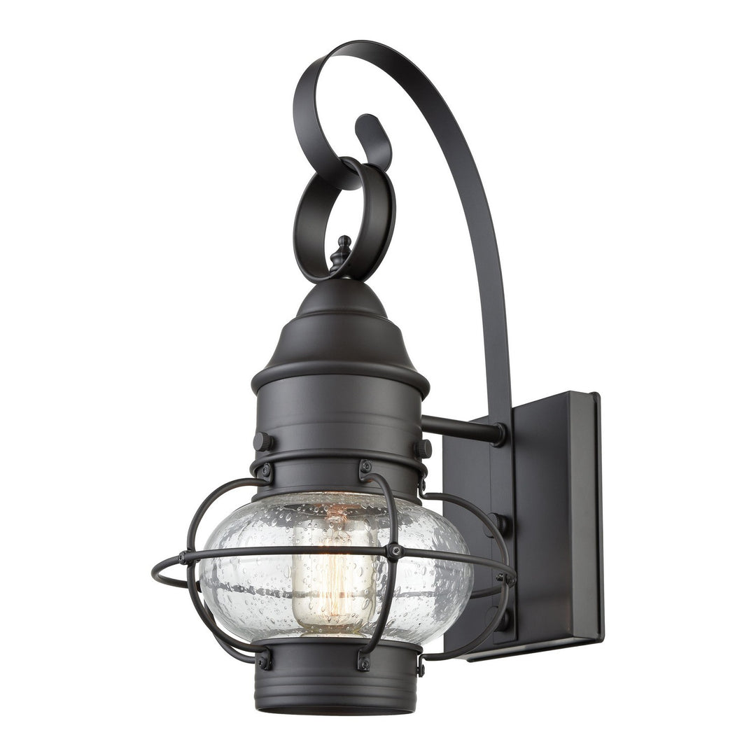 Elk Lighting 57180/1  Onion Outdoor Oil Rubbed Bronze