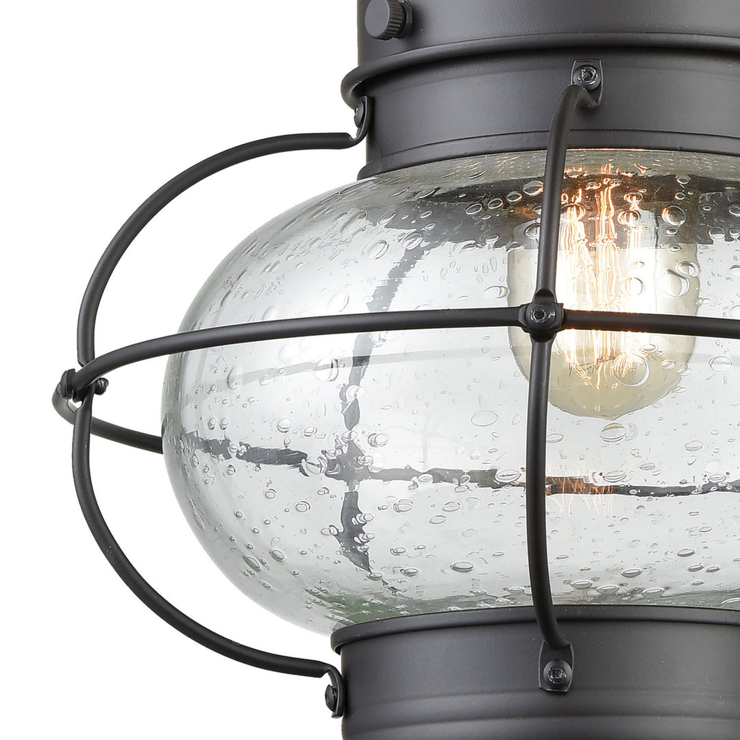 Elk Lighting 57181/1  Onion Outdoor Oil Rubbed Bronze