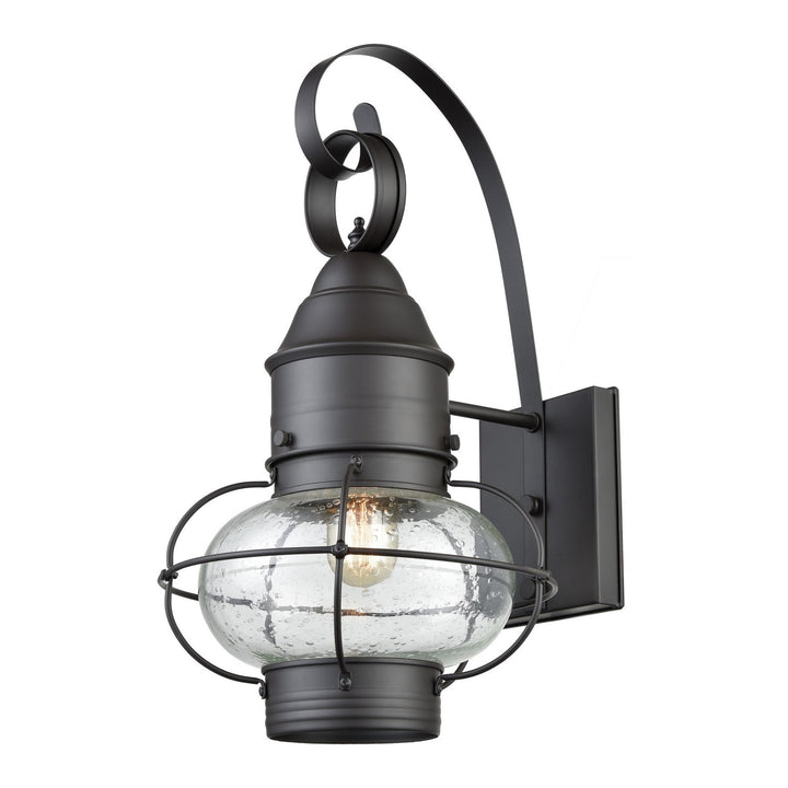 Elk Lighting 57181/1  Onion Outdoor Oil Rubbed Bronze