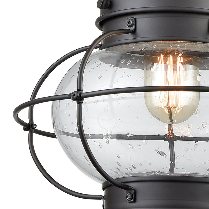 Elk Lighting 57183/1  Onion Outdoor Oil Rubbed Bronze