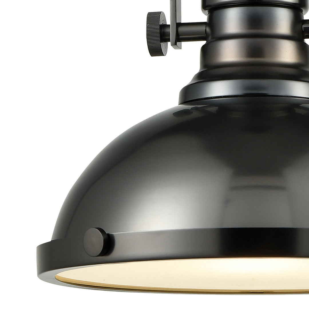 Elk Chadwick 66604-1 Pendant Light - Black Nickel
